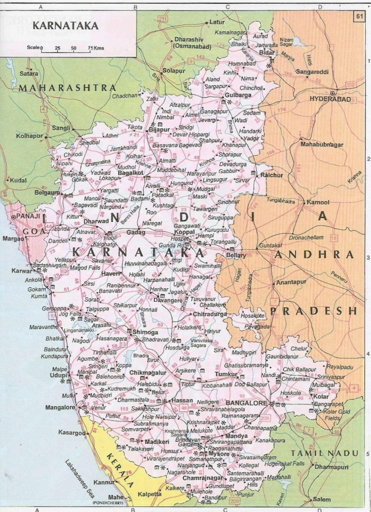 Map to Bhalki Map to Bhalki